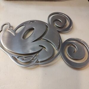Disney‎ Mickey Mouse Kitchen Trivet 9.5" Aluminum Metal Hot Plate Holder